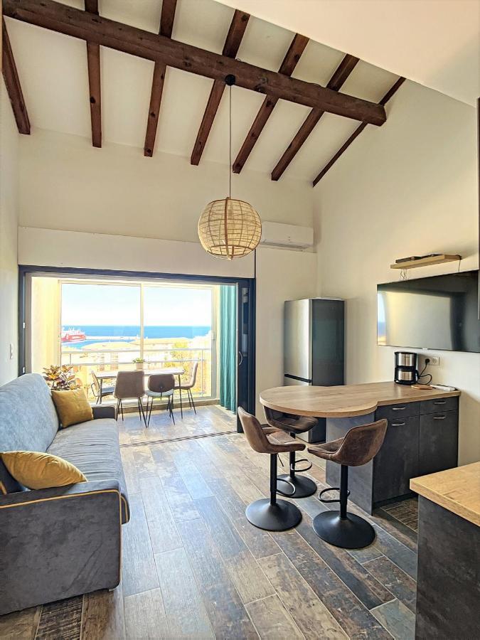 Tres Beau Duplex Vue Panoramique Mer, Proche Plage LʼÎle-Rousse المظهر الخارجي الصورة