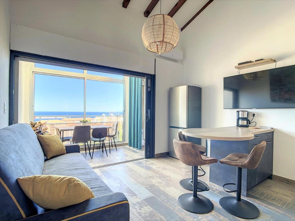 Tres Beau Duplex Vue Panoramique Mer, Proche Plage LʼÎle-Rousse المظهر الخارجي الصورة