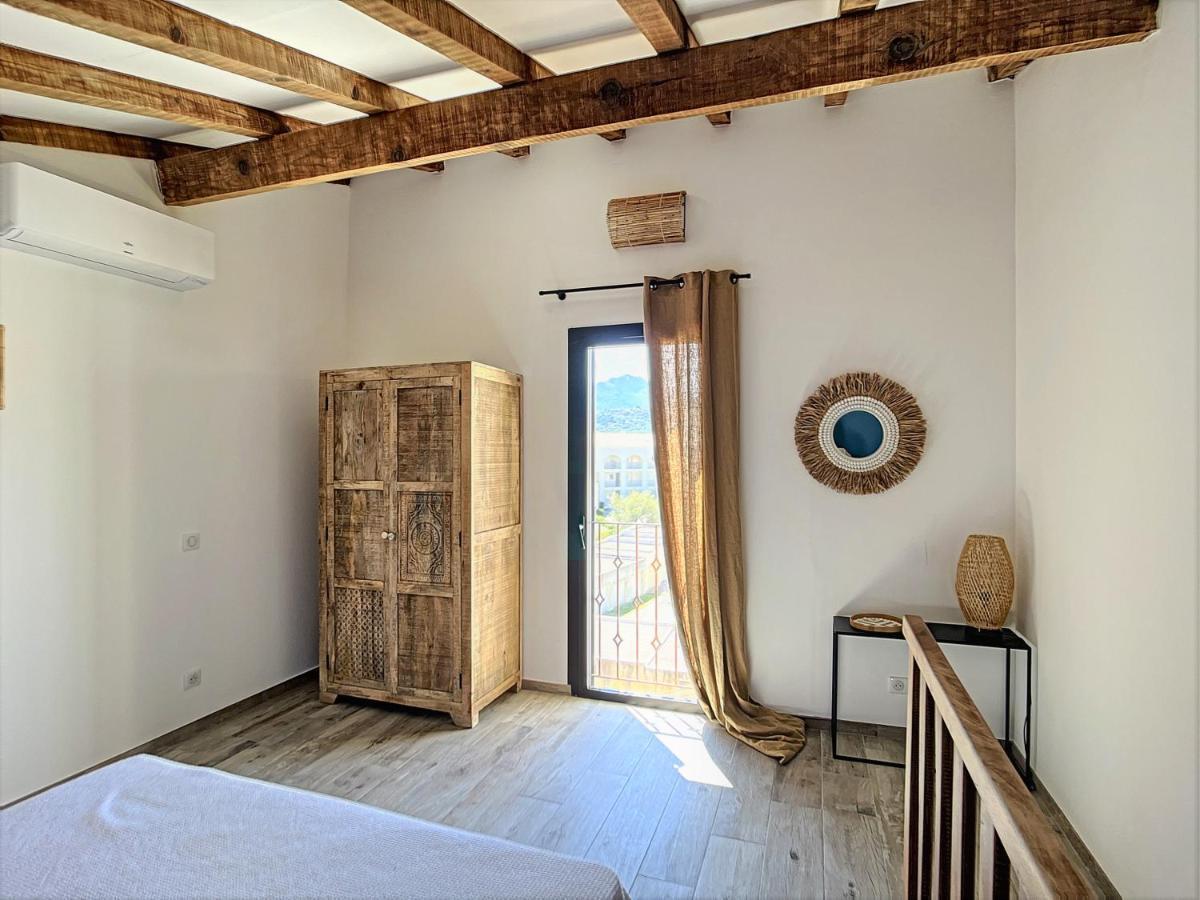 Tres Beau Duplex Vue Panoramique Mer, Proche Plage LʼÎle-Rousse المظهر الخارجي الصورة